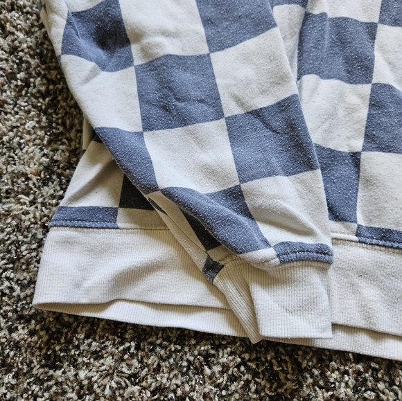 stitch & pine small checkered hoodie - Picture 3 of 5